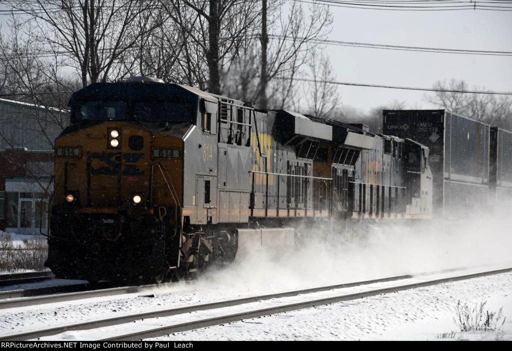 Westbound intermodal